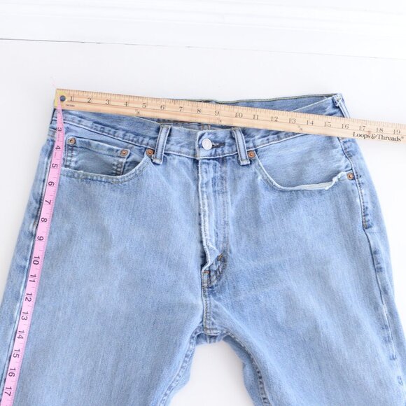 Levi's Light Blue Men's Straight Jeans - Picture 5 of 15